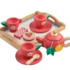 Wooden Tea Tray Set